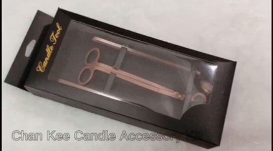 Chan kee candle wick trimmer candle wick dipper candle snuffer plate manuferesturer